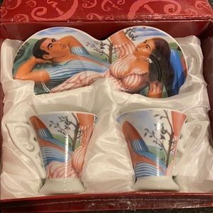 NWOT Cuban Art Colada Set